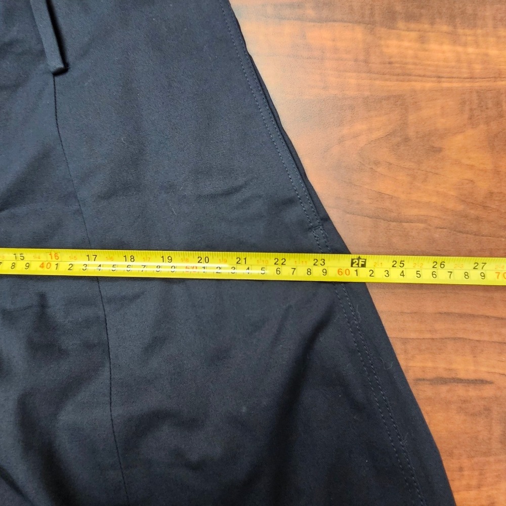 Zara Womens XL Balloon Barrel Leg Cropped Pleated Trousers Black High Rise - Picture 10 of 16